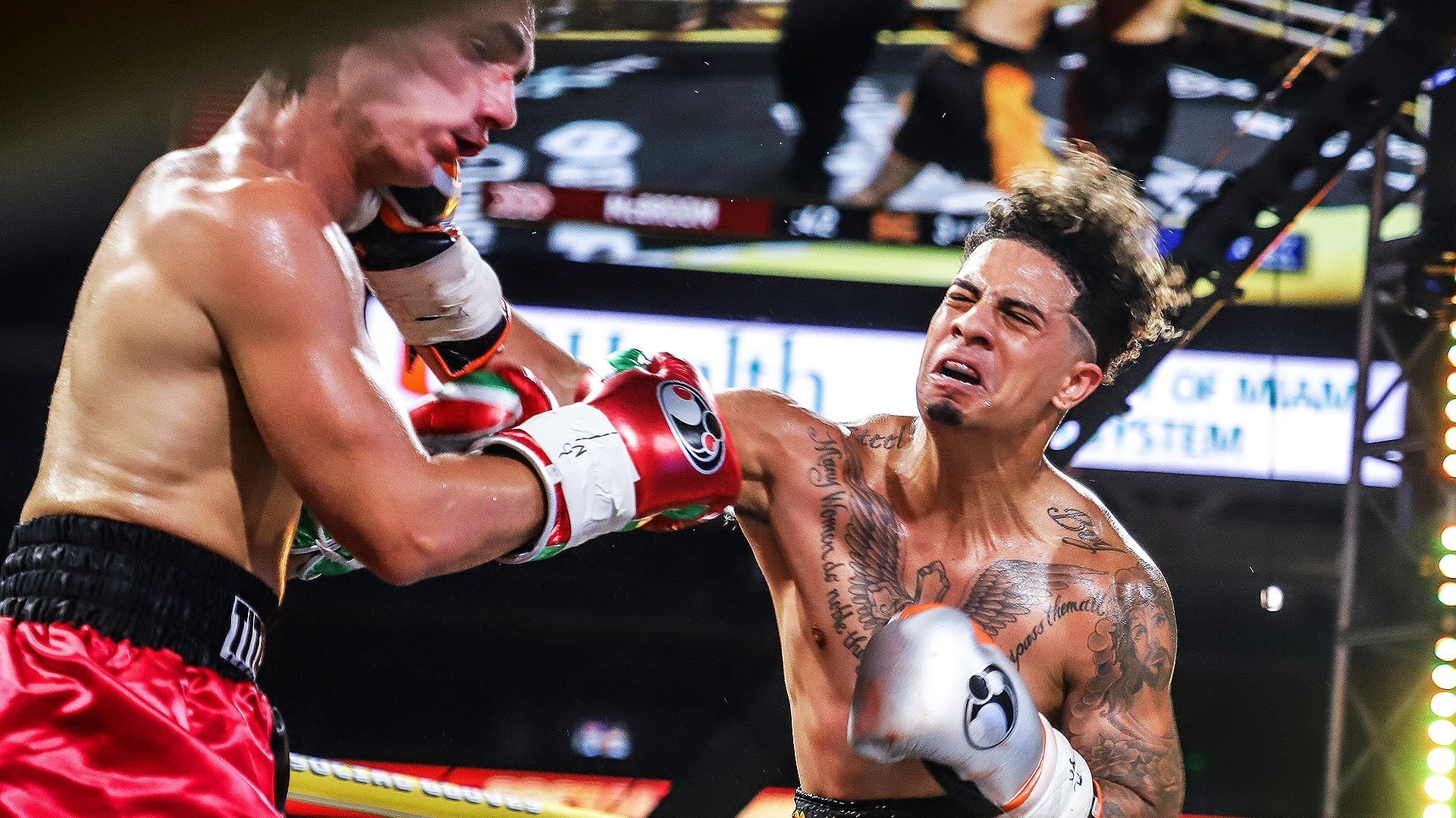 Bryce Hall Gets Knocked Out By Austin McBroom in 'Battle of the.