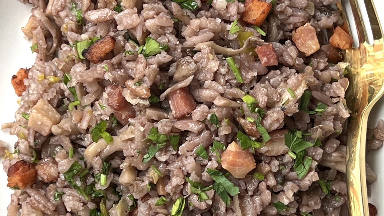 Giada De Laurentiis' Bread Pudding with Amaretto Sauce