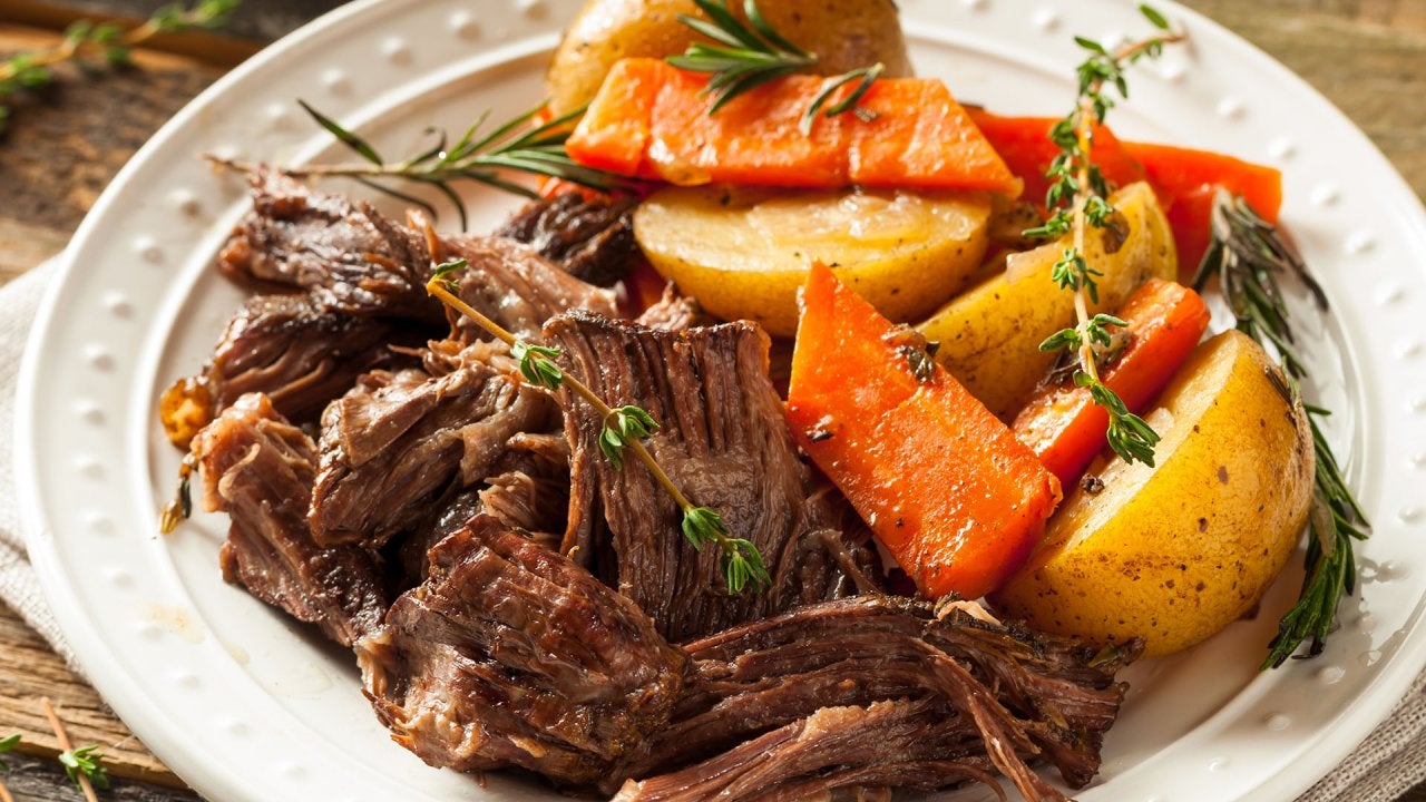 Balsamic Roasted Brussels Sprouts, Butternut Squash and Chicken Thighs